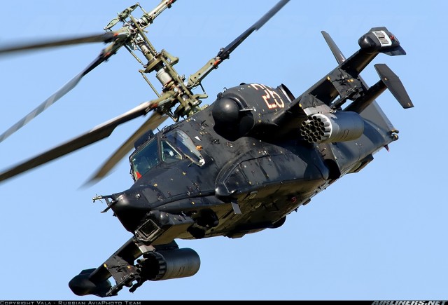 Ka-50 Black Shark Powerful Battle Helicopter2